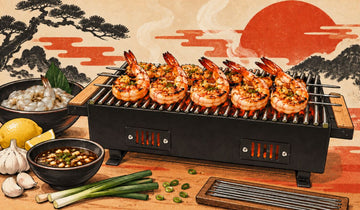 Hibachi shrimp Recipe: cooks in 90 seconds. Get the setup right.