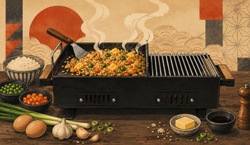 Hibachi fried rice has no secret ingredient. It has three decisions.