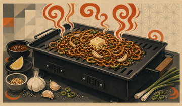 The hibachi noodles you remember are half restaurant, half home
