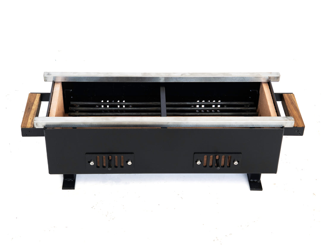 Yakitori Bars Set - Medium Stainless Steel Grilling Bars (2-Pack, 62cm)