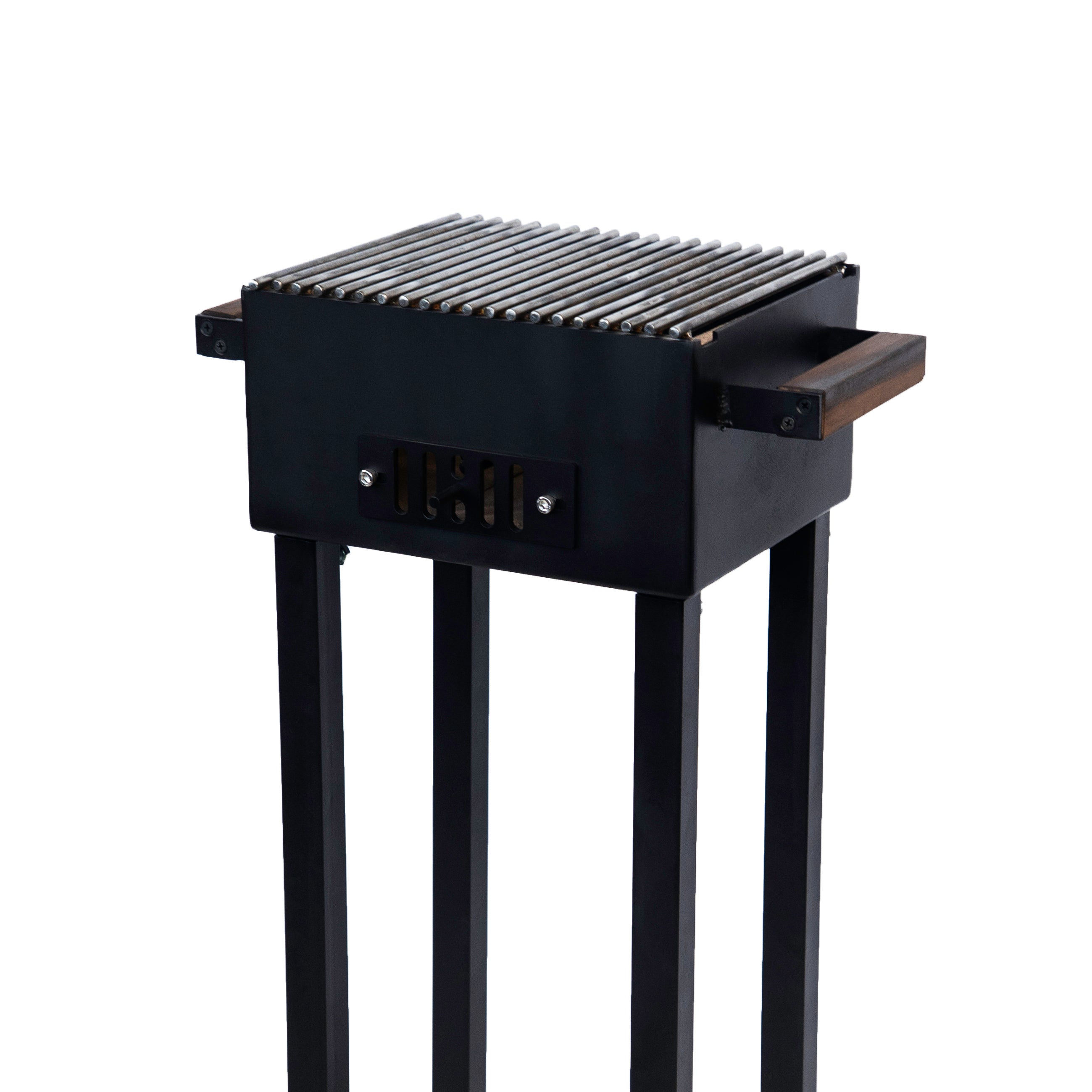 Small Japanese Charcoal Hibachi Grill with Legs